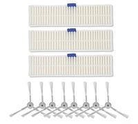 Brosse latérale et kit de filtre pour aspirateur robot ZR740003, pour aspirateur robot Explorer 60 RR7427 RG7447 RG7455 - 3 filtres + 8 brosses latérales