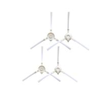 Brosse Latérale For Aspirateur, Compatible Avec Rowenta Smart Force Essential Aqua, Pièces De Rechange For Brosse Latérale(4pcs)