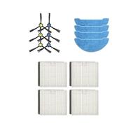 Brosse Latérale For Aspirateur, Filtre Et Chiffon De Nettoyage, Compatible Avec ILIFE, V80 Pro Et Robot Aspirateur(1set)