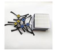 Brosse Latérale For Robot, Préfiltre HEPA, Compatible Avec AMIBOT, Animal XL H2O Connect, ILIFE Et V8s. Pièces Et Accessoires For Aspirateur Robot(Set 4)