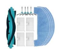 Brosse Latérale Principale, Filtre Hepa, Chiffon De Vadrouille, Compatible Avec Proscenic Q10, Aspirateur les pièces(As show)