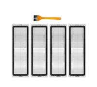 Brosse latérale principale, filtre Hepa, chiffons de vadrouille, pièce de sac à poussière, compatible avec XIAOMI Mijia Omni Robot X10 Plus/Dreame S10 Pro/Compatible avec Dreame L10s Ultra (Color