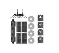 Brosse latérale principale, filtre HEPA, serpillière, sac à poussière, compatible avec Dreame X30 Ultra, X30 Master, accessoires for aspirateur Parties(Set 3)