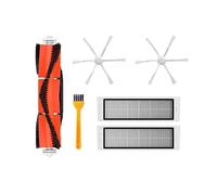 Brosse latérale principale for aspirateur, filtre HEPA, tissu de vadrouille, compatible avec Xiaomi Mijia1C 2C Mi Vacuum Mop 2 STYTJ03ZHM, accessoires de rechange(Color:Packaging 1-6PCS)