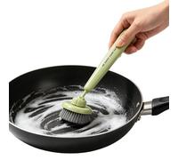 Brosse Lave-Vaisselle,Outil de Cuisine Long Manche et tête rotative | Brosse ménagère pour casseroles et Pots - pour éviers casseroles poêles cuisinière Bouteilles bocaux Maison Restaurant Salle à