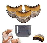 Brosse liftante for le visage avec focalisation lymphatique - Courbe ergonomique for le contour du menton, des pommettes et la revitalisation de la peau(B)