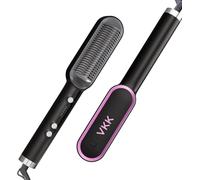 Brosse lissante à air chaud pour femme, chauffage rapide en 20 secondes, céramique PTC, 5 réglages de température, design anti-brûlure, outil de coiffure professionnel à domicile
