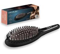 Brosse Lissante Bamba Instantcare 900 Perfectbrush. Température Reglable 140-220ºc,Revêtement En Kératine Et Huile D'arganier,Générateur De Ions Réels