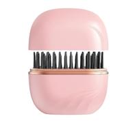 Brosse Lissante Chaude Pour Cheveux Peigne Lisseur Rechargeable Portable