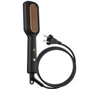 Brosse Lissante Chauffante 45W pour un Lissage Rapide Anti-brûlure Avizar Noir / Or Noir