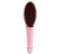 Brosse Lissante Chauffante Design 2 En 1 Brushing Ecran LCD Design Câble 360° YONIS Rose G