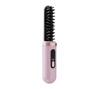 Brosse lissante de voyage - Outils de coiffage portable sans fil à chauffage rapide, brosse à cheveux chaude pour femme | pour les réglages de chaleur : n Sortir ensemble, vacances, trajet en route