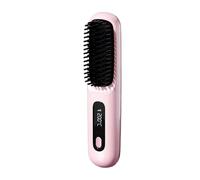 Brosse Lissante Portable, Peigne Lissant Rechargeable