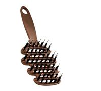 Brosse Lissante pour Cheveux | Avec Des Poils Lissants Anti-Statique Massant | Exfoliant Pour Cuir Chevelu,Pour Usage Quotidien Maison Voyage Salon Spa Mariage Vacances Toilettage Démêlage