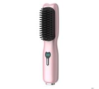 Brosse lissante pour cheveux sans fil 2000mah - TepidBee - 10 niveaux réglage 21x4,5x4cm usb conception anti-brûlure pour LISSEUR