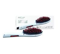 Brosse lissante professionnelle - POSTQUAM - Céramique - Infrarouge - 230°C - Design ergonomique