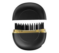 Brosse Lissante Sans Fil, 10s Lisseurs Voyage Portables, Brosse Lissante, Fer à Lisser pour Barbe, Mini Lisseu Rechargeable, Brosse Chauffante pour Cheveux Doux, Fins, Epais et Bouclés