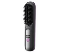 Brosse lissante sans fil, lisseur de brosse pour femme - Peigne lisseur sans fil, brosse lissante portable rechargeable | Peigne chaud avec brosse lissante à chauffage rapide 4 Temps pour cheveux bouc