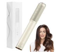 Brosse Lisseur et Boucler Cheveux Ionique, Banaone 2 en 1 Professionnels Hair Straightener Brush avec Protection Anti-Brûlure, 25s PTC Chauffage & 5 Réglages de Température