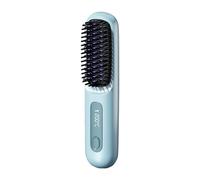 Brosse Lisseur Sans Fil Rechargeable ABS Céramique 20x4.5x3cm 370g USB - Peigne Coiffant Ionique Négatif Portable 3 Températures, Anti-Brûlure Voyage
