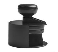 Brosse Lustrage Pneus Auto avec Support ABS Brosse Lustrage(Black)