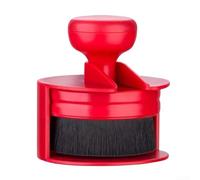 Brosse Lustrage Pneus Auto avec Support ABS Brosse Lustrage(Red)