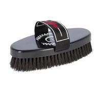 Brosse lustrante en crin de cheval Kerbl Covalliero Noir 17x8 cm