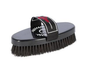 Brosse lustrante en crin de cheval Kerbl Covalliero Noir 17x8 cm