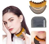 Brosse lymphatique pour le visage, massage du drainage lymphatique, nettoyage du visage et de la mâchoire, s'adapte à la peau