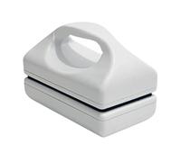 Brosse magnétique pour aquarium - Éliminateur d'algues magnétique puissant - Nettoyant flottant pour vitres - 10,5 x 5,8 x 7 cm - Design portable avec poignée - Idéal pour enlever le calcaire et les