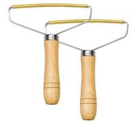 Brosse Manuel Anti Poil,2 Pcs Rasoir Anti bouloche Fuzz Rasoir Brosse Peluche Vetement Lint Remover,pour la Maison Le Bureau la Voiture et Les Voyages Jaune, Argent