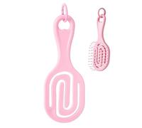 Brosse Massage Capillaire Coiffante Dents Élastiques Creuses Séchage