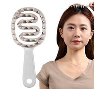 Brosse Massage Cuir Chevelu | Doux Nettoyant à Dentelures Souples Pour Cuir Chevelu - Massage du pendant le Shampoing | Pour Maison Voyage Salle De Bain Douche