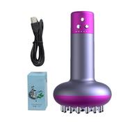 Brosse méridienne de grattage électrique : vibration de chauffage à la main, outil de thérapie à micro-courant | Appareil de massage de cellulite, appareil de récupération musculaire pour cou, abdomen