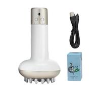 Brosse méridienne électrique - Instrument de compression chaud en ABS de 6,3 pouces, appareil de relaxation musculaire portable, ensemble de support de récupération de 1500 mAh avec guide du chargeur
