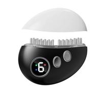 Brosse méridienne pour le ventre - Masseur à vibrations chauffantes de 3,94 pouces avec affichage LED | Outil de grattage portable à 9 températures pour la relaxation du dos, des jambes, des bras et d