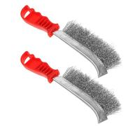 Brosse Métallique 2 Pièces Acier Inoxydable Enlever la Rouille
