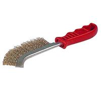 Brosse métallique 275 mm en acier laitonnée (Lot de 3)