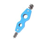 Brosse métallique 4 en 1 pour bornes de batterie de voiture pour un nettoyage efficace et un retrait de la rouille