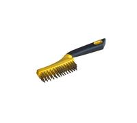 - Brosse métallique (4 rangs fils acier inox droits)