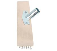 Brosse Métallique Anti-Rouille et Anti-Mousse de Jardin 1 Pièce | Bois et Fil D’acier Compatible Plupart des Manches Standards Cuivré , Zones Étroites Entre Dalles