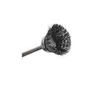 Brosse Metallique Brosse métallique, foret, polissage, meule, acier, laiton, Mini outil rotatif for outils à main Dremel(Bowl Type steel)
