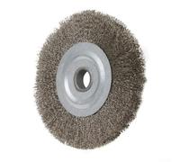 Brosse métallique de 75 mm en fil d'acier pour polir, enlever la rouille, nettoyage du métal, outil de fixation de perceuse rotative