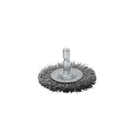 Brosse métallique en acier for perceuse | Argent, plusieurs tailles, for le nettoyage des perceuses, l'élimination de la rouille, le pelage, le meulage(Type2)