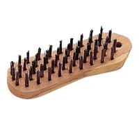 Brosse métallique en bois - forme violon SAM OUTILLAGE