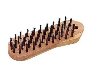 Brosse métallique en bois - forme violon SAM OUTILLAGE