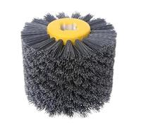 Brosse Metallique Meuleuse, Brosse Fartools Fil abrasif d'ébavurage 120x100mm, tête de brosse ronde, outil de polissage et de meulage, roue tampon Uso apto para meubles, Sculpture en bois(400)