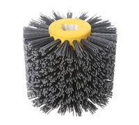 Brosse Metallique Meuleuse, Brosse Fartools Fil abrasif d'ébavurage 120x100mm, tête de brosse ronde, outil de polissage et de meulage, roue tampon Uso apto para meubles, Sculpture en bois(120)