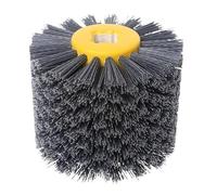 Brosse Metallique Meuleuse, Brosse Fartools Fil abrasif d'ébavurage 120x100mm, tête de brosse ronde, outil de polissage et de meulage, roue tampon Uso apto para meubles, Sculpture en bois(320)