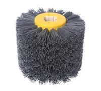 Brosse Metallique Meuleuse, Brosse Fartools Fil abrasif d'ébavurage 120x100mm, tête de brosse ronde, outil de polissage et de meulage, roue tampon Uso apto para meubles, Sculpture en bois(600)